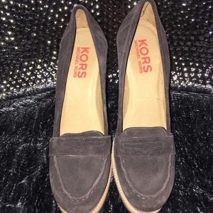 Michael Kors.. platform wedge heels